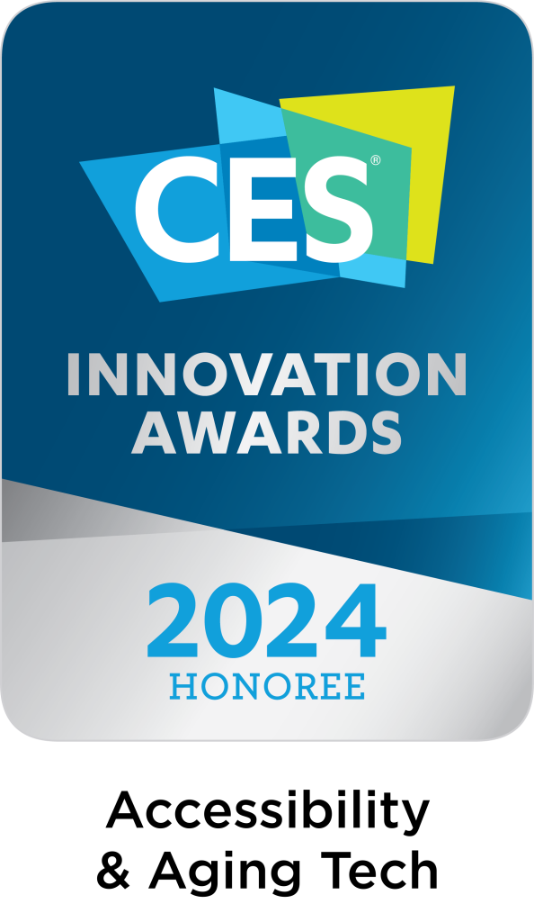 CES2024 InnovationAwardHonoree (Accessibility Aging Tech) black