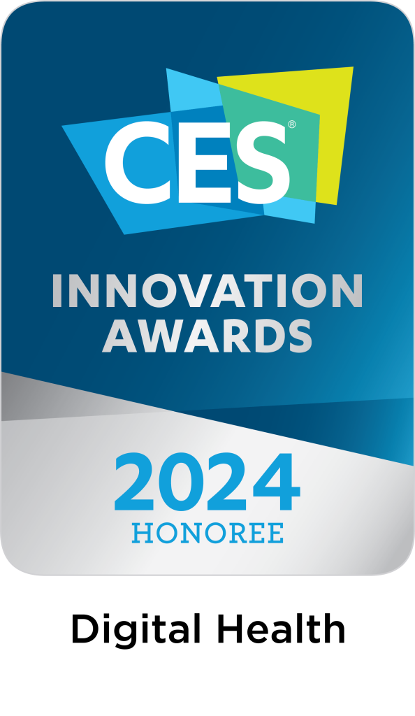 CES2024 InnovationAwardHonoree (Digital Health) black