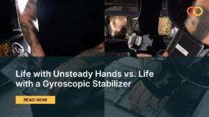 Life with Unsteady Hands vs. Life with a Gyroscopic Stabilizer