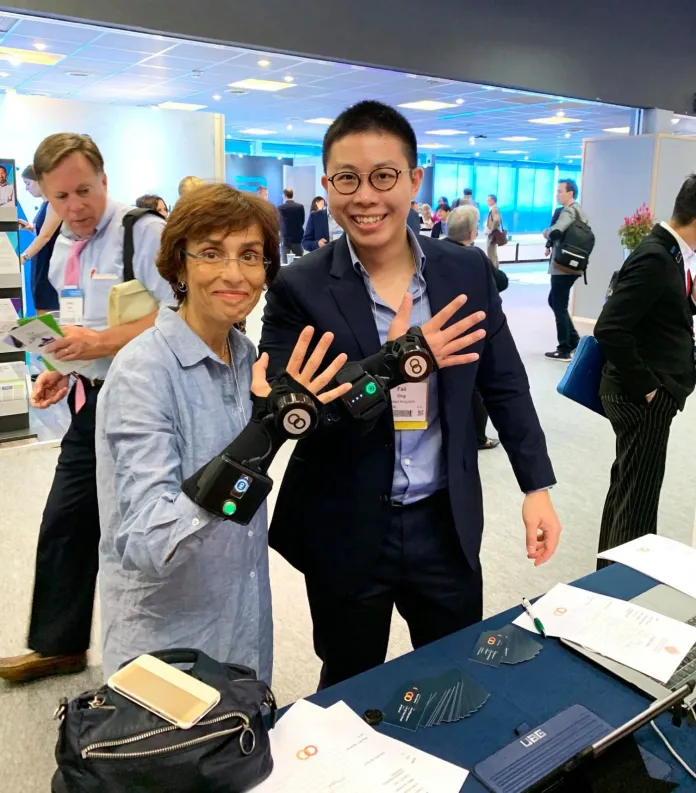 Dr Faii Ong at the competition
